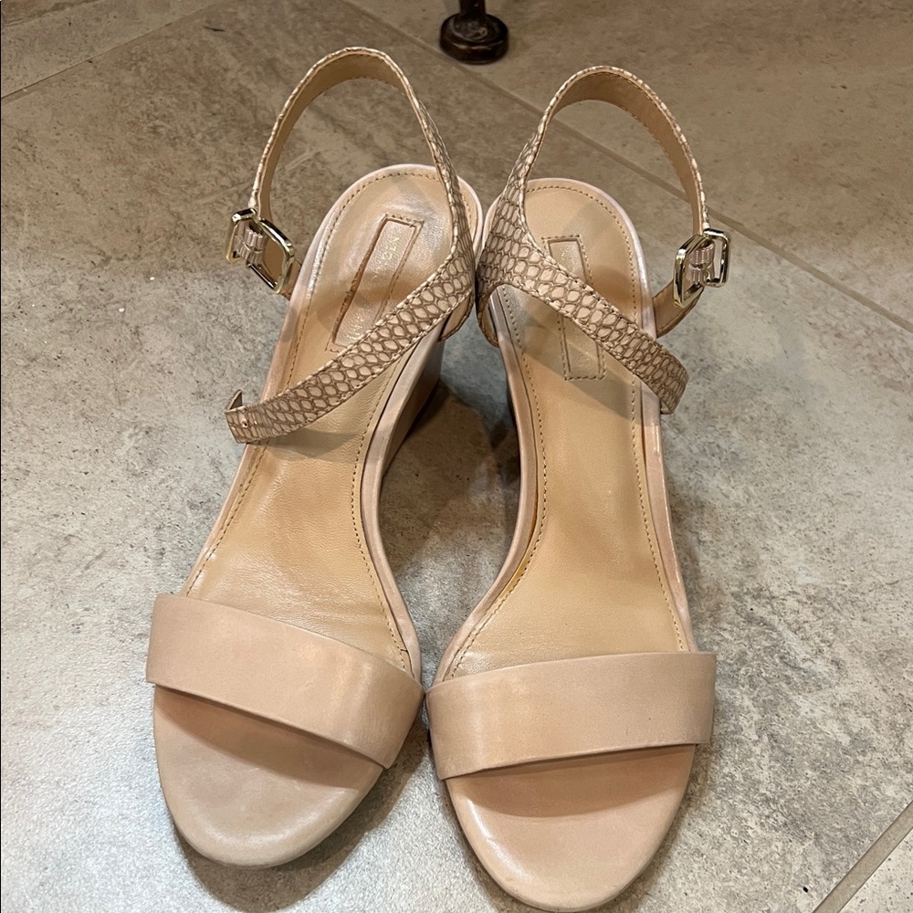ANTONIO MELANI Nude Strappy Sandals